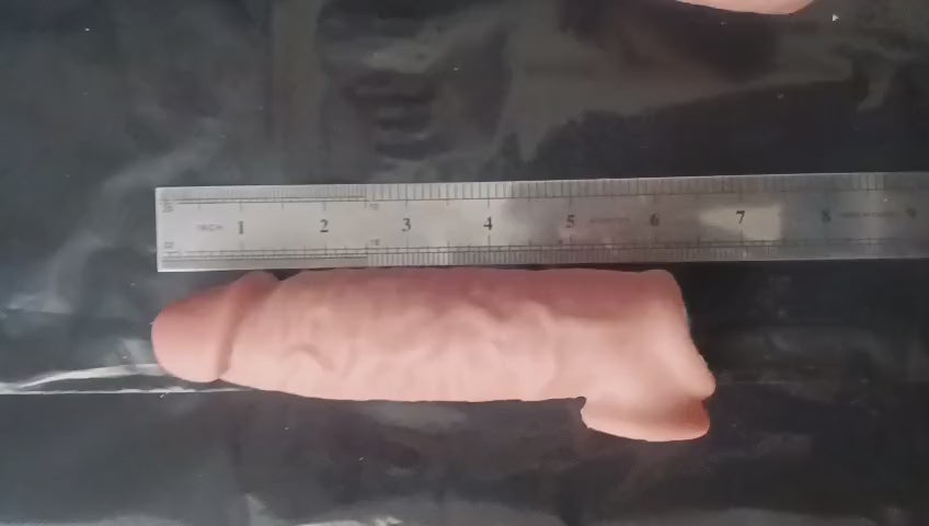 6 Inch Sleeve Brown Box packed with extra lubricant packet