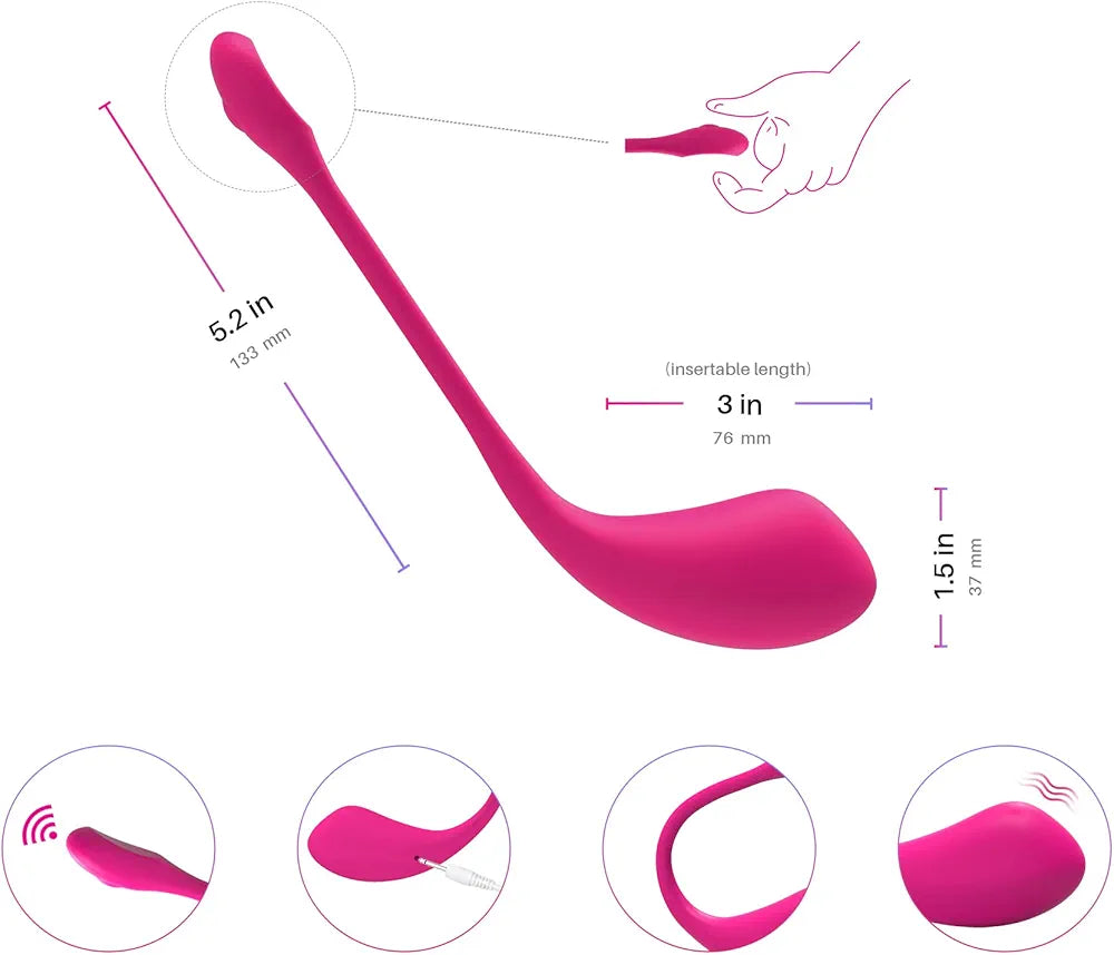 Lush 3 Mobile app Control G-Spot Vibrator