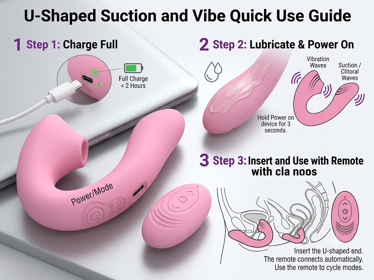 Remote control licking vibrator